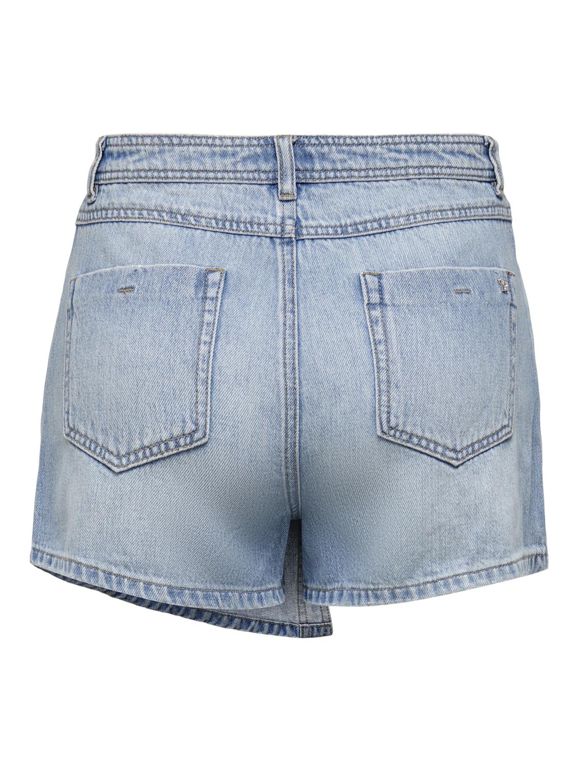 ONLLESLY Denim Skorts - Blå
